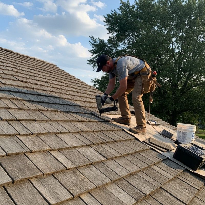 Shake Shingle Repair in Larimer County, CO