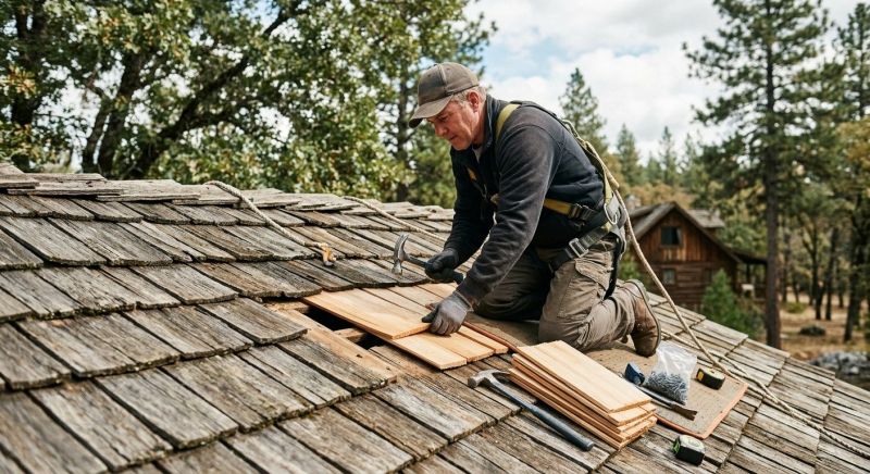 Shake Shingle Repair in Greeley, CO