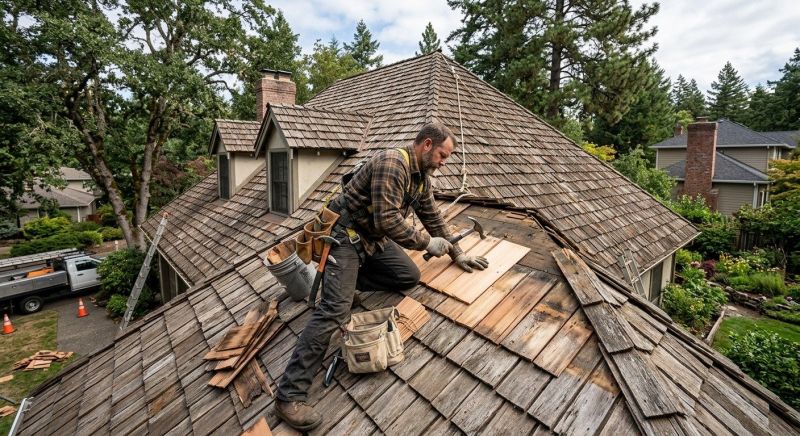 Shake Shingle Repair in Windsor, CO