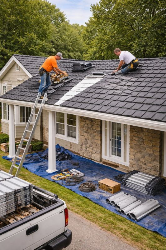 Sheet Roofing Installation in Evans, CO