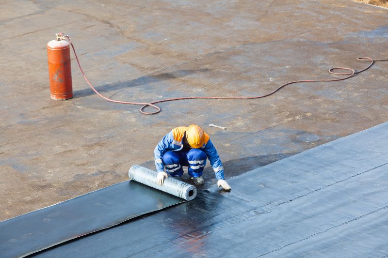 Single Ply Roof Installation in Berthoud, CO