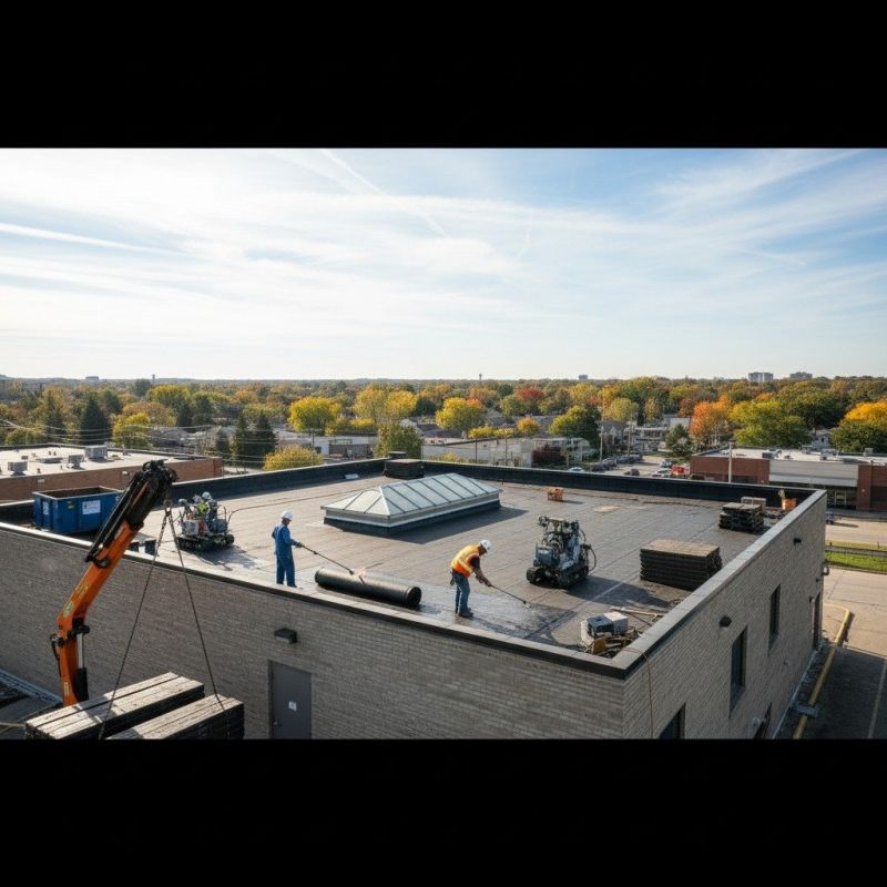 Single Ply Roof Replacement in Firestone, CO