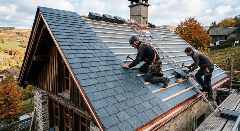 Slate Roof Installation in Evans, CO