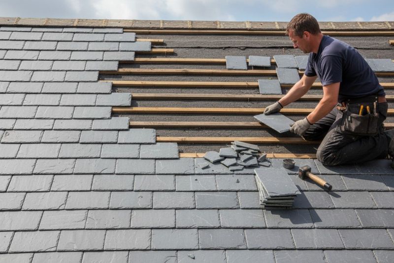 Slate Roof Leak Repair in Greeley, CO