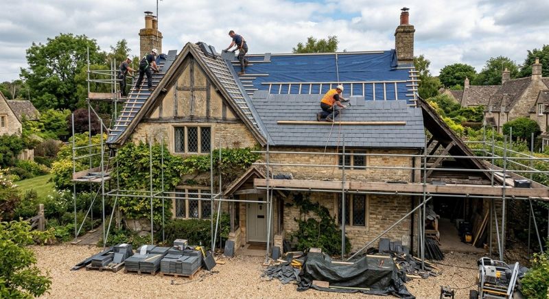 Slate Roof Replacement in Timnath, CO