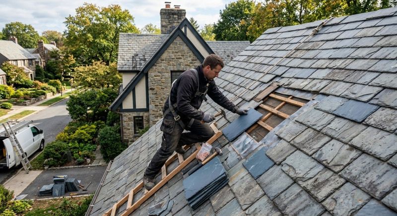 Slate Shingles Repair in Evans, CO