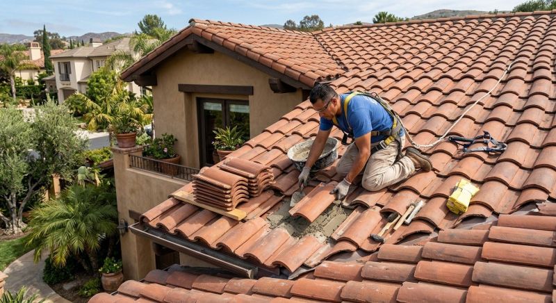 Spanish Tile Roof Repair in Greeley, CO