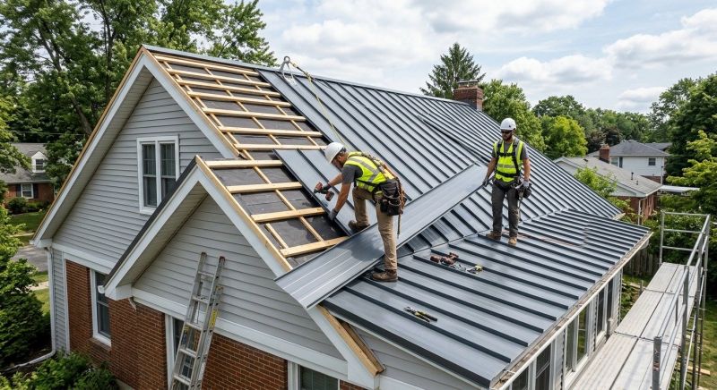 Steel Roof Installation in Greeley, CO