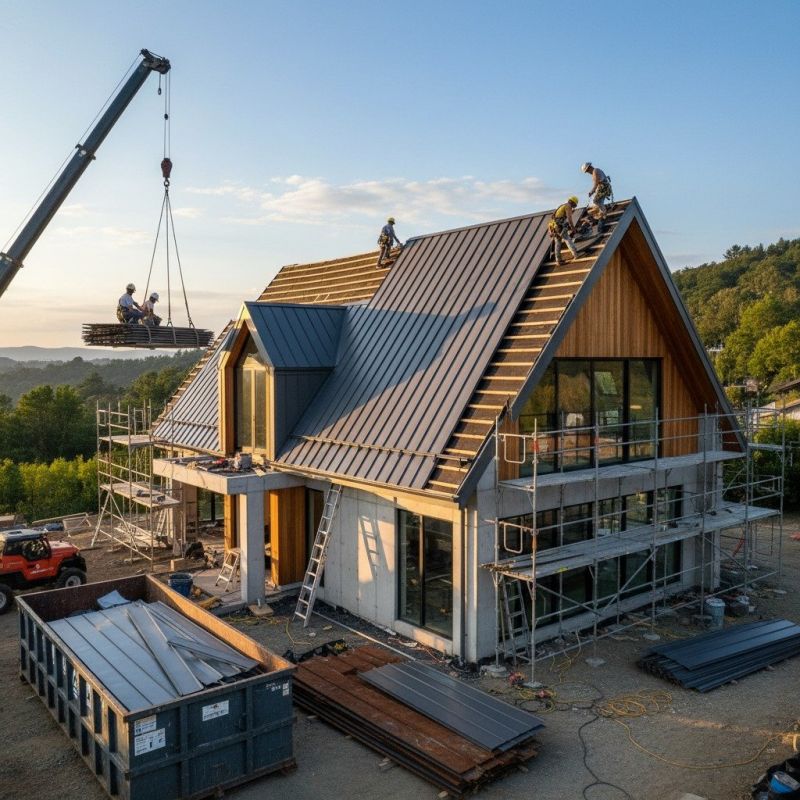 Steel Roof Replacement in Windsor, CO