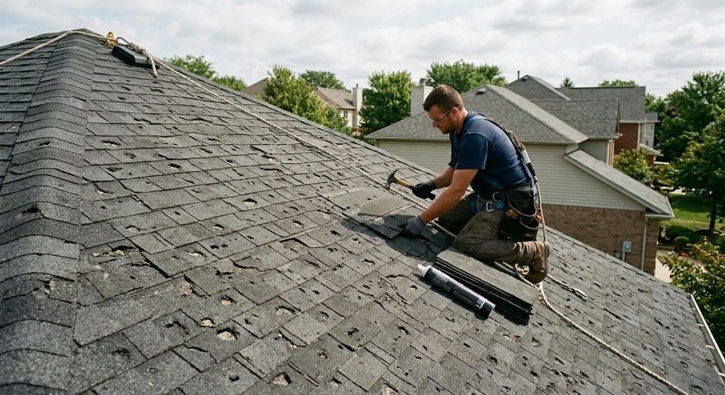 Storm Damage Roof Repair in Greeley, CO