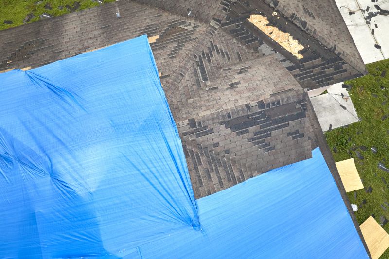 Storm Damage Roof Tarping in Greeley, CO