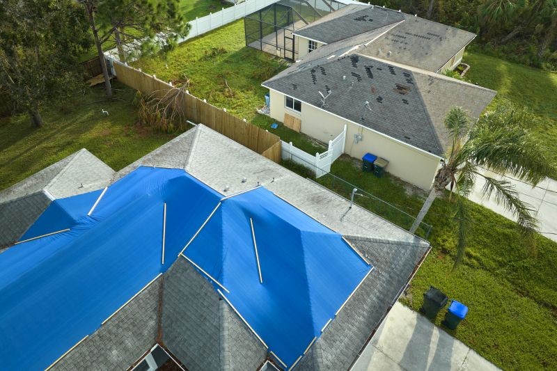 Storm Damage Roof Tarping in Greeley, CO