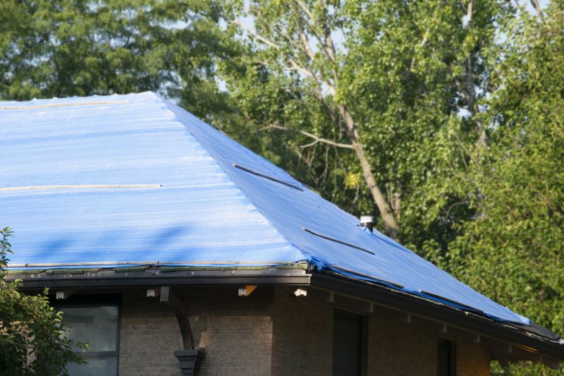Storm Damage Roof Tarping in Greeley, CO