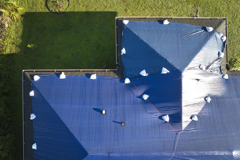 Storm Damage Roof Tarping in Greeley, CO