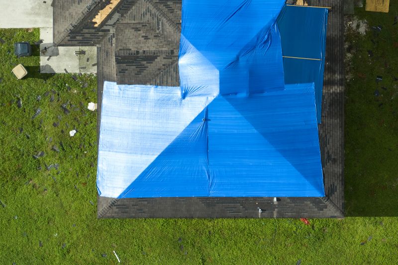 Storm Damage Roof Tarping in Greeley, CO