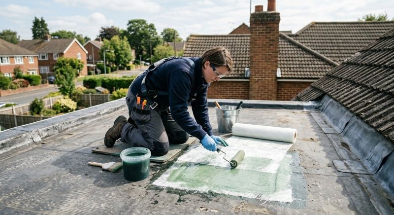 Synthetic Roof Repair in Greeley, CO
