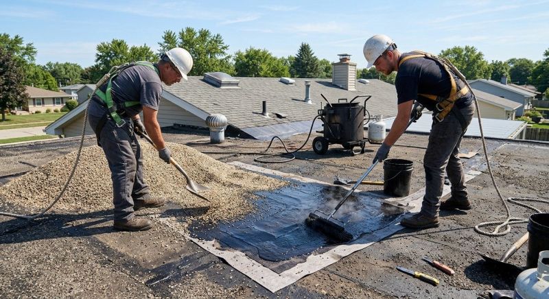 Tar And Gravel Roof Repair in Fort Collins, CO