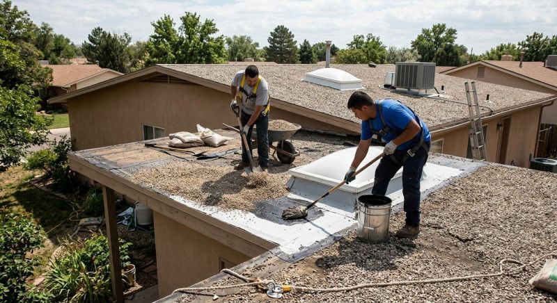 Tar And Gravel Roof Repair in Johnstown, CO