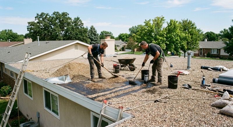 Tar And Gravel Roof Repair in Larimer County, CO