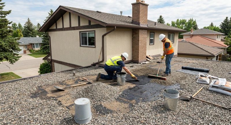 Tar Roof Repair in Johnstown, CO