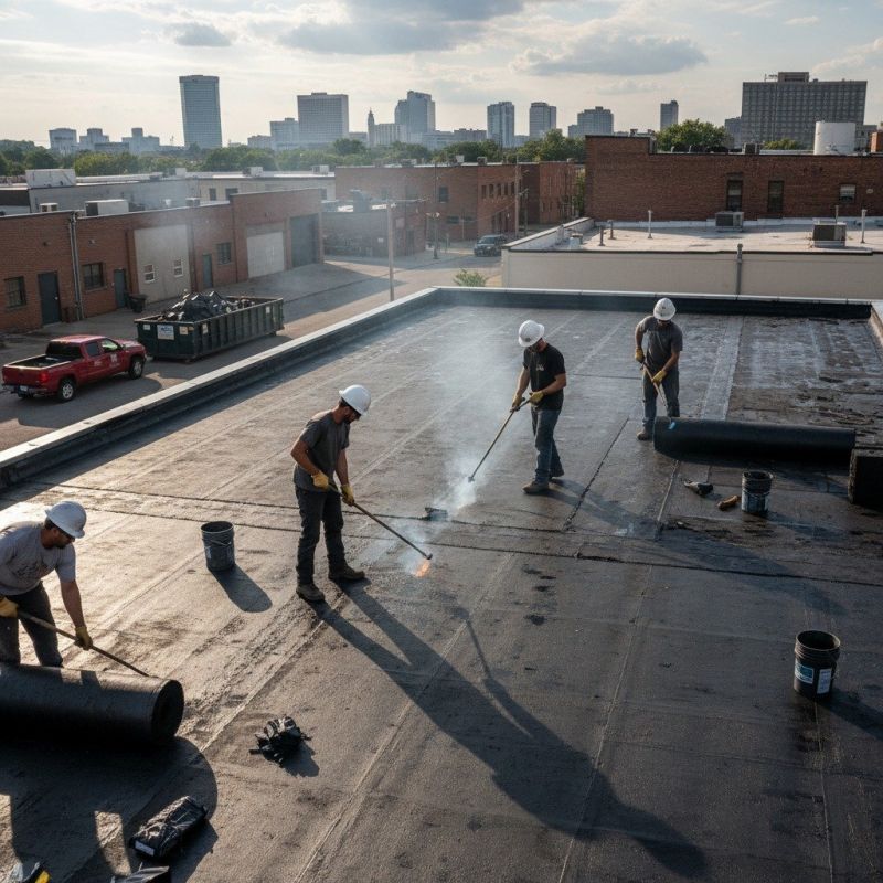 Tar Roof Replacement in Evans, CO