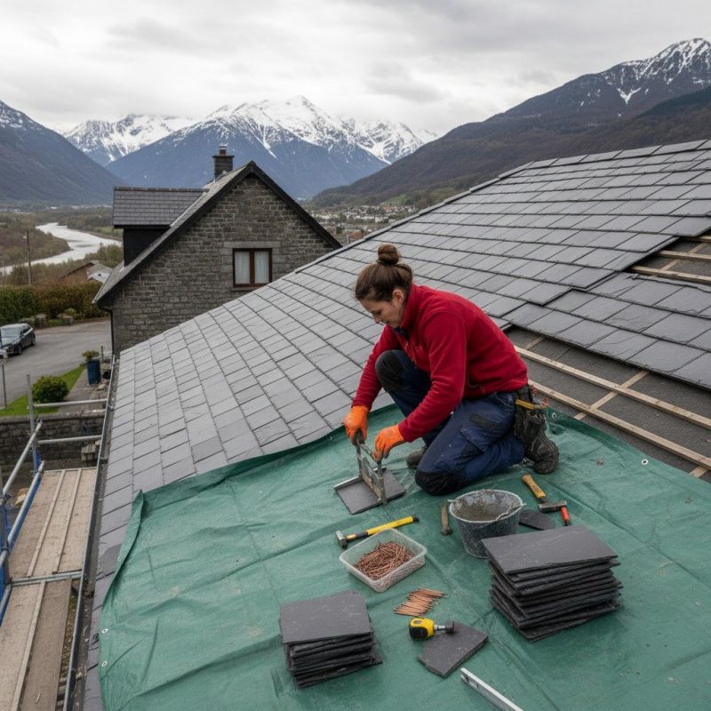 Tile Roof Repair in Nunn, CO