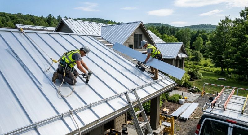 Tin Roof Installation in Windsor, CO