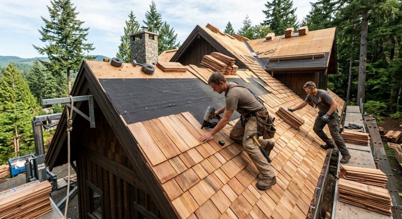 Wood Roofing Installation in Fort Collins, CO