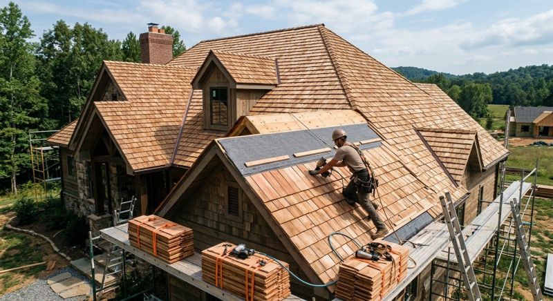 Wood Roofing Installation in Larimer County, CO