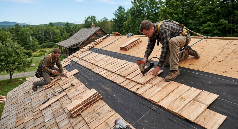 Wood Roofing Installation in Greeley, CO