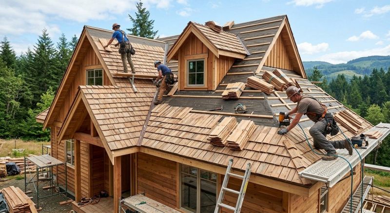 Wood Roofing Installation in Milliken, CO
