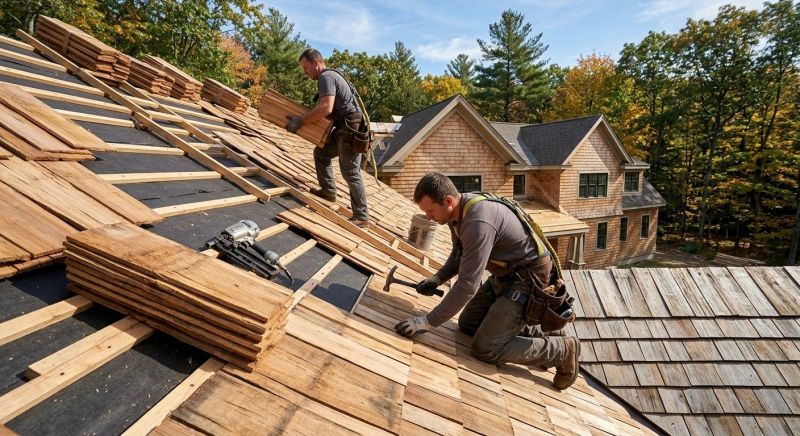 Wood Roofing Installation in Nunn, CO