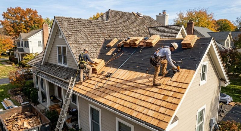 Wood Shake Roof Replacement in Firestone, CO