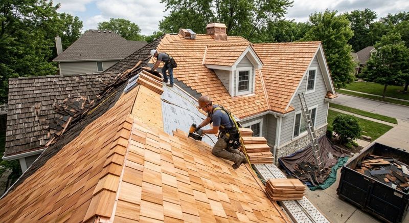 Wood Shingle Roof Replacement in Greeley, CO