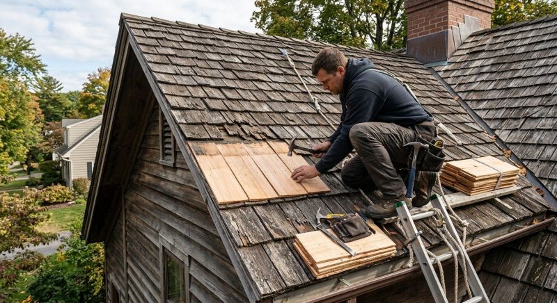 Wood Shingles Repair in Evans, CO