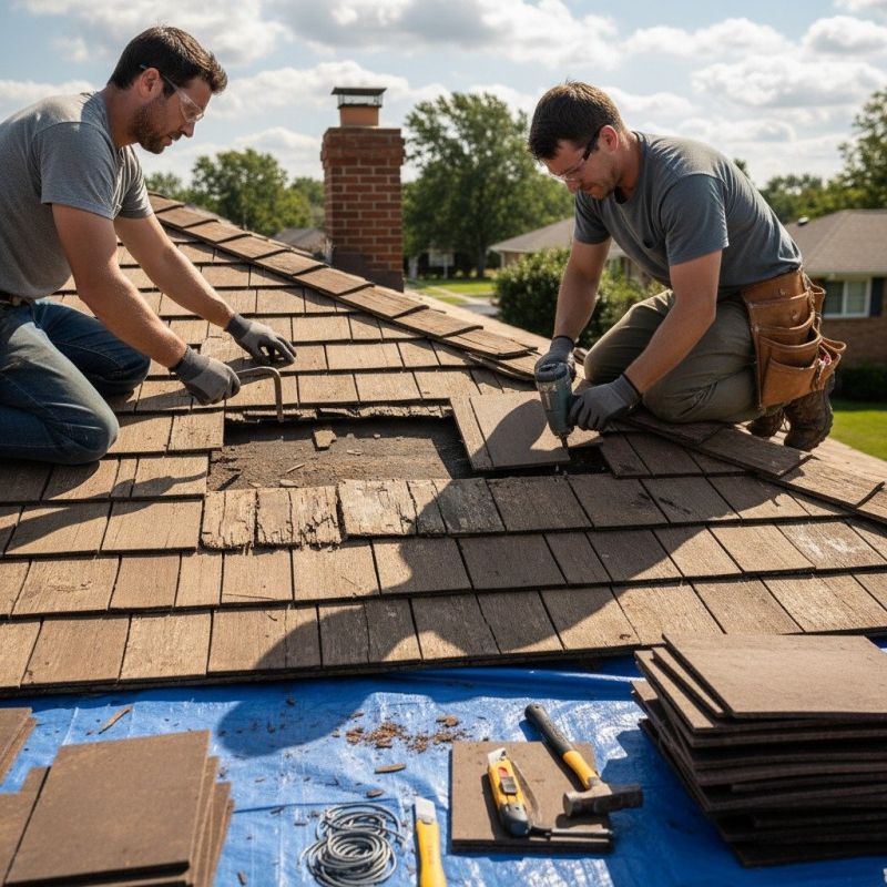 Wood Shingles Repair in Evans, CO